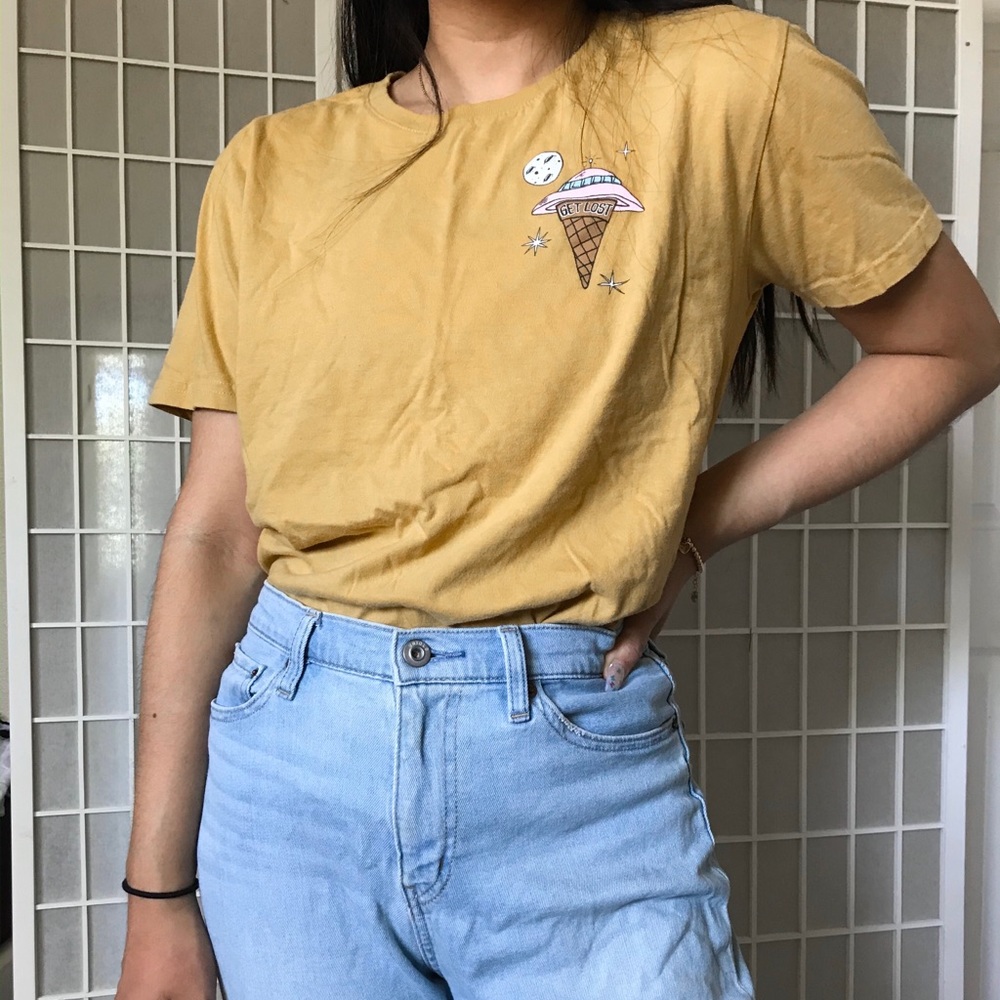 Yellow T-shirt